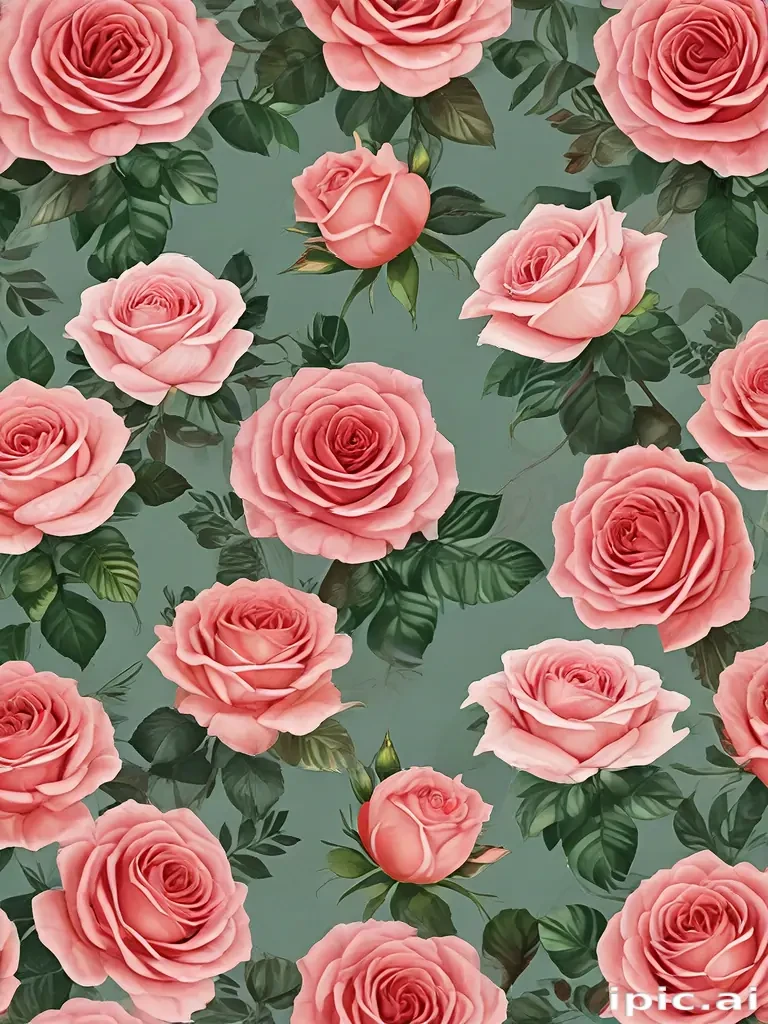 rose border