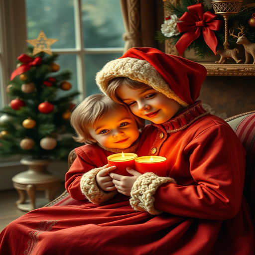 old fashioned christmas pictures