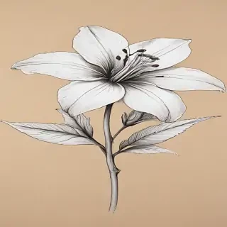flower drawwing
