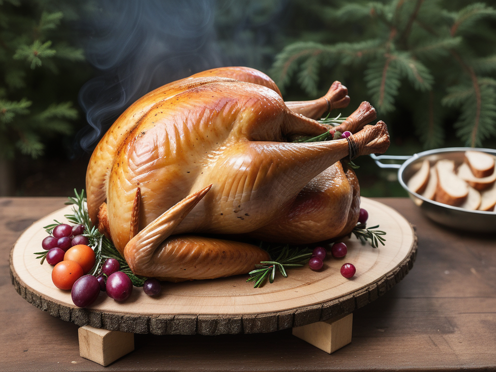 what wood to smoke turkey
