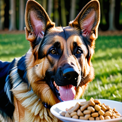 recommended dog food for german shepherd