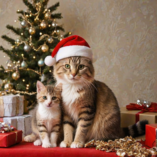 xmas cats images