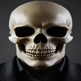 skull face png