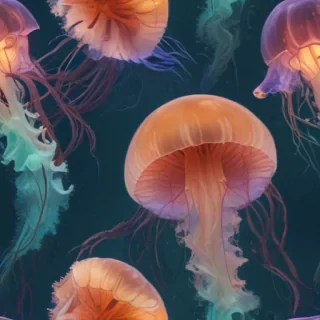aesthetic jellyfish wallpaper