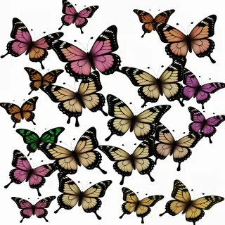 butterflies png transparent