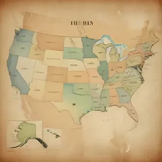 u.s. map