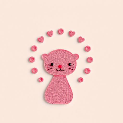 cute pink design