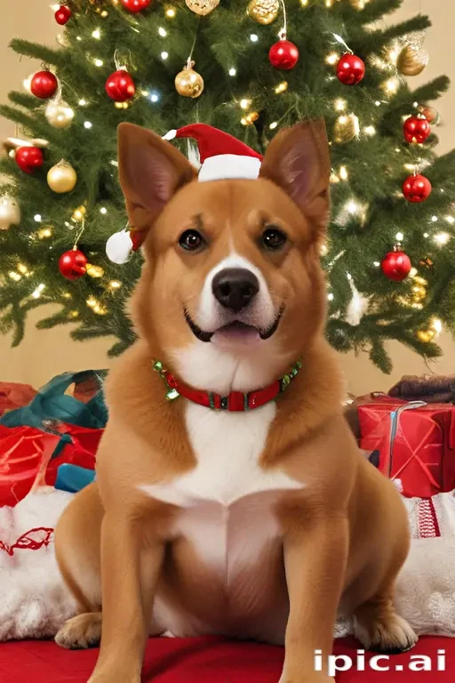 christmas dog pics