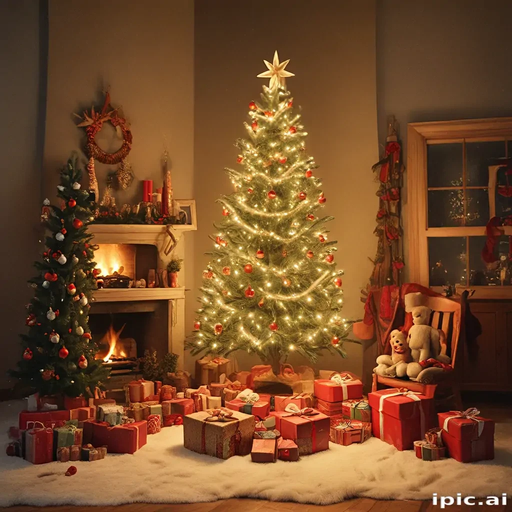 merry christmas vintage images
