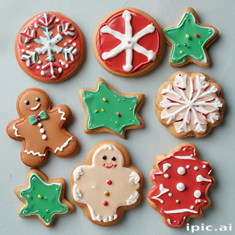 clip art christmas cookies