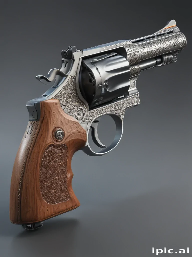 gun with no background