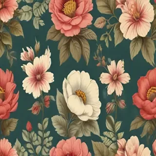 vintage flower illustration