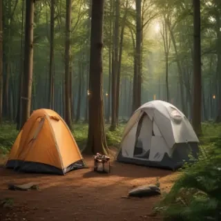 camping background
