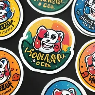stickers mockup