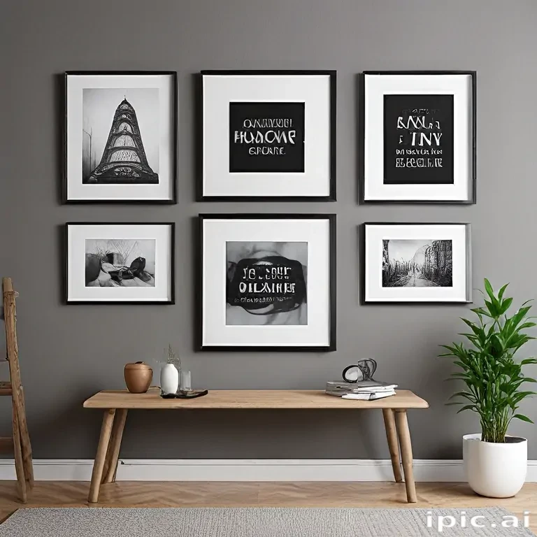gallery wall mockup