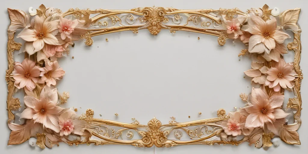 floral page borders