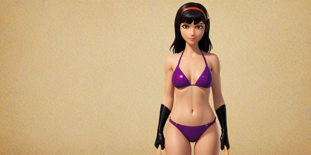 violet parr bikini
