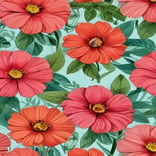 flower color drawings