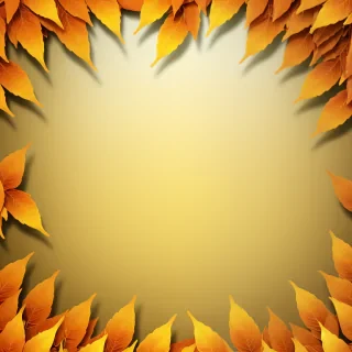 golden leaves background