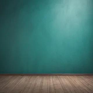 plain teal background