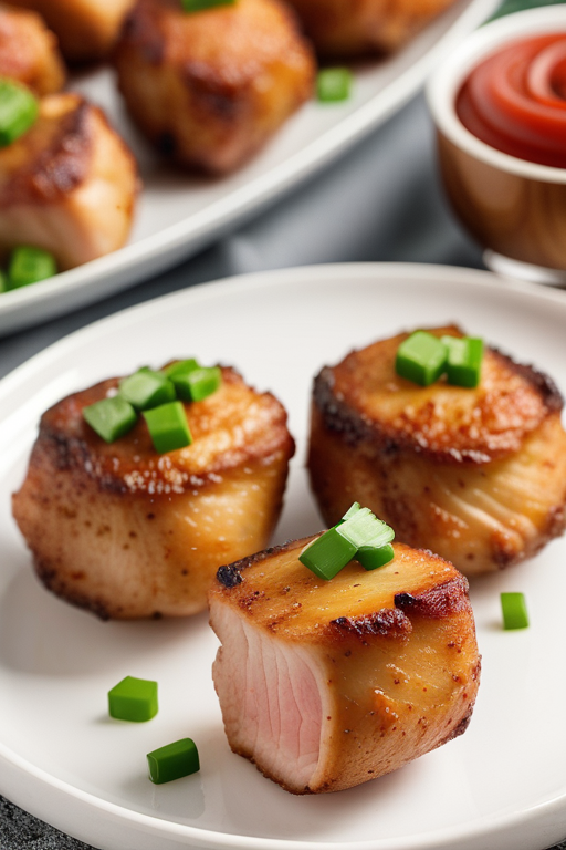 air fryer pork chop bites