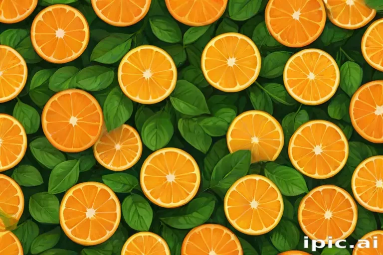 cute orange background