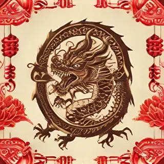 chinese dragon background