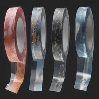 transparent washi tape png