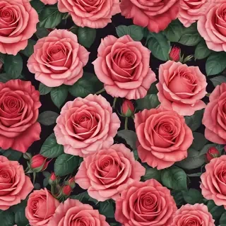 roses background