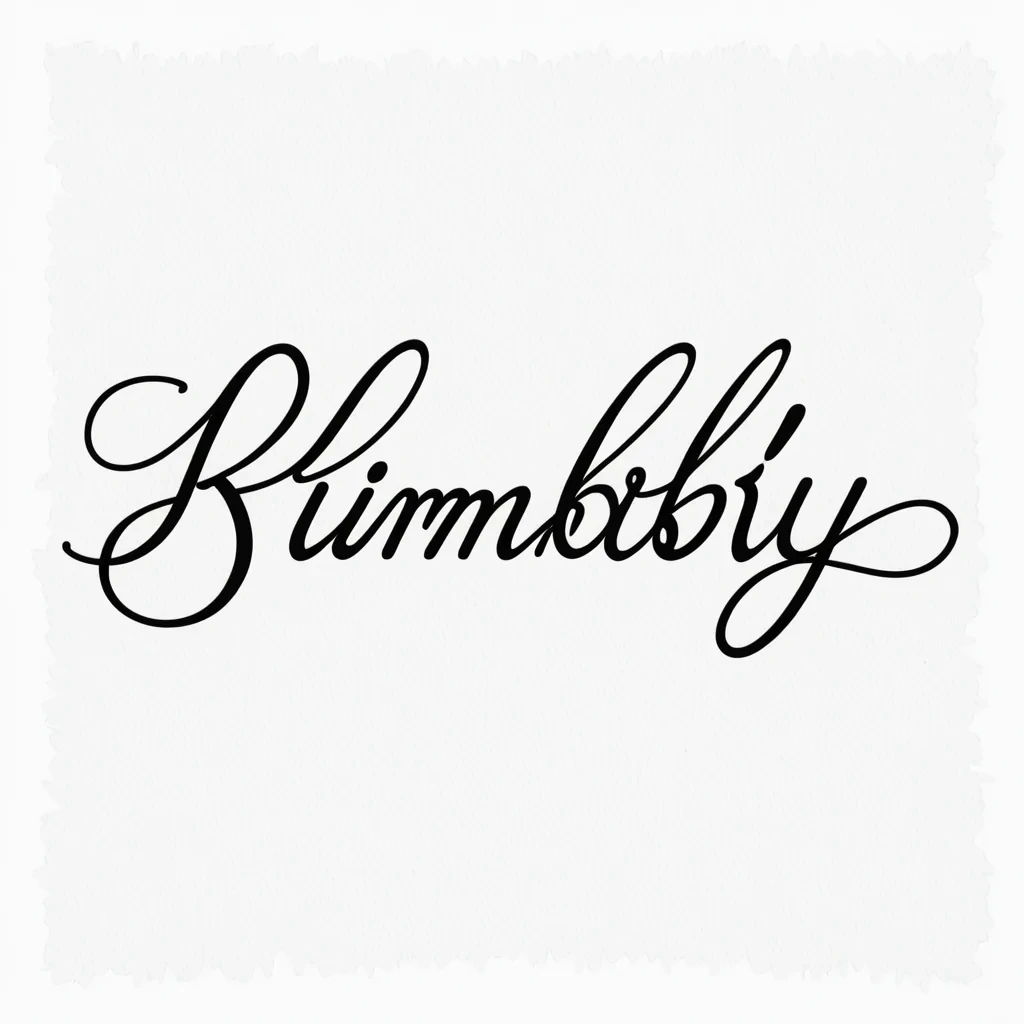 kimberly in cursive