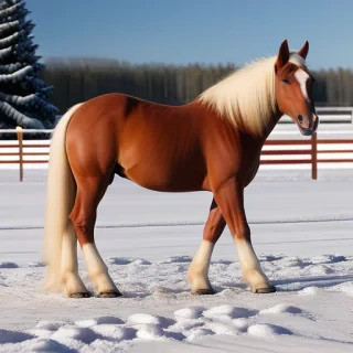 pictures of christmas horses
