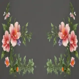 border flower png
