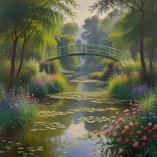 monet paintings wallpaper