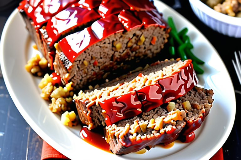 5 ingredient meatloaf with stove top stuffing