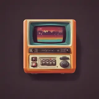 retro png