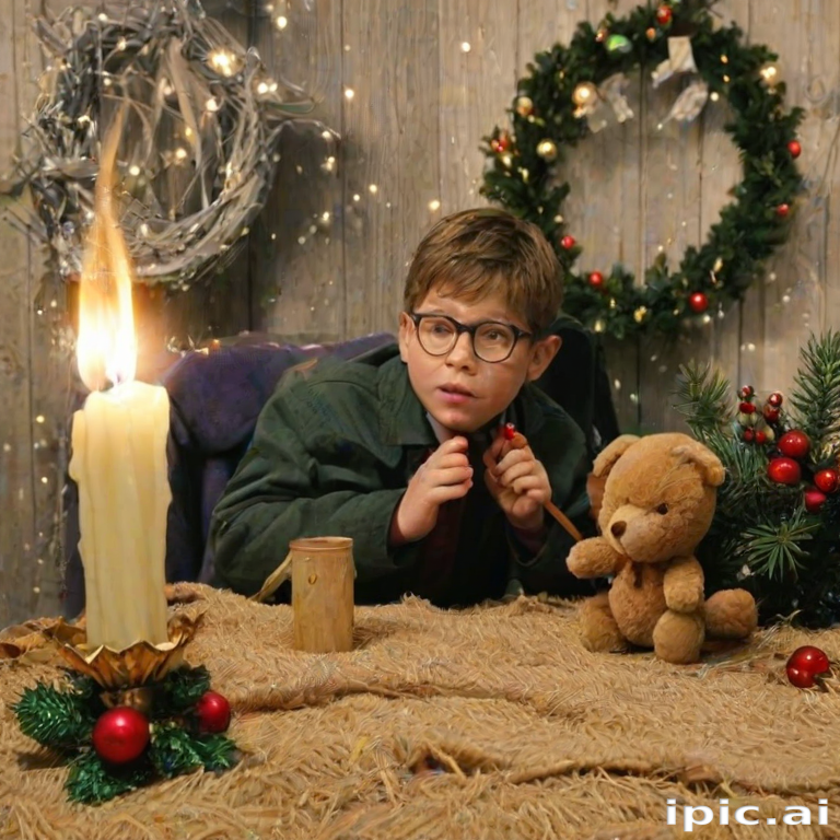 christmas story background