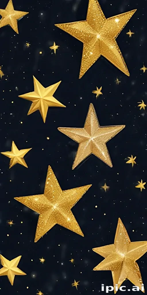 glittering stars png