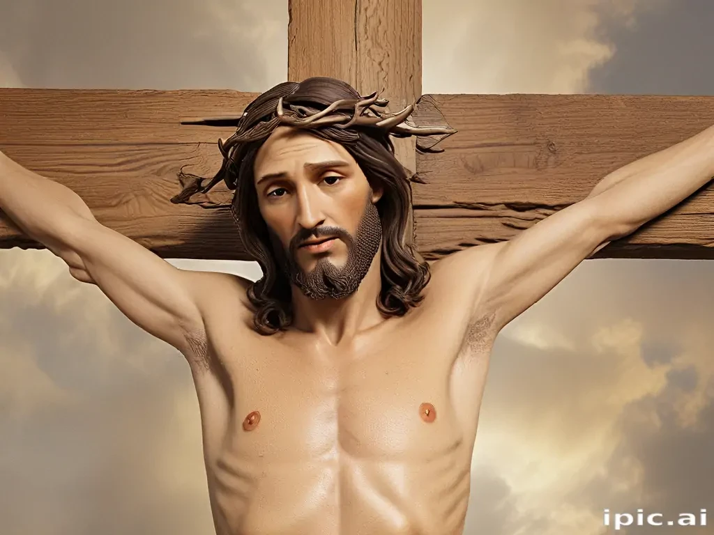 picture of jesus on the cross