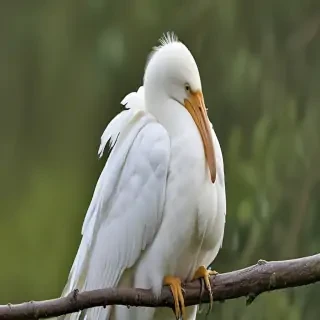 preening