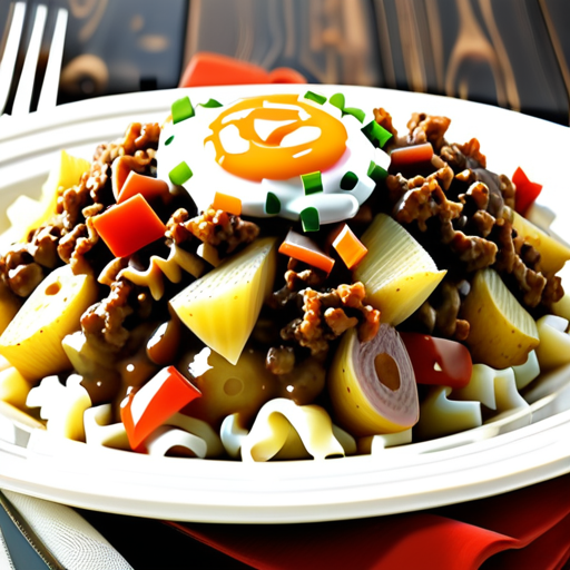 potato hamburger casserole crock pot