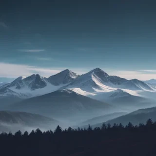 mountains transparent