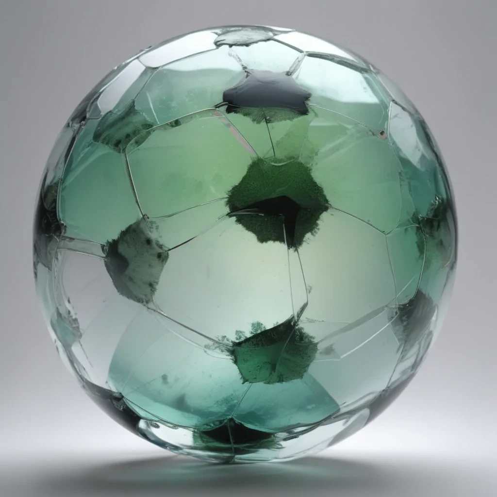 transparent soccer ball