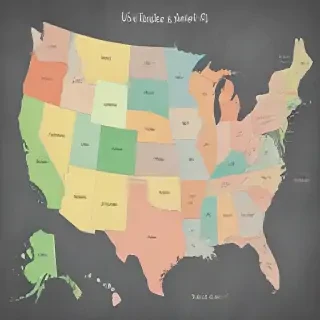 us states on a map