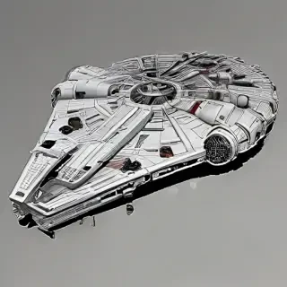 millennium falcon clip art