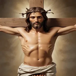 pictures of jesus on a cross