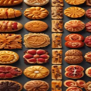 animated food