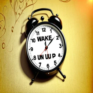wake up wallpaper