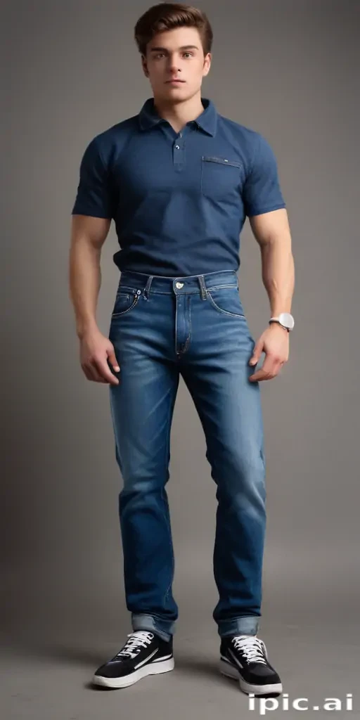 mock up jeans