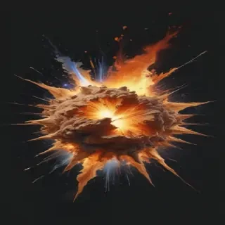 explosion transparent png