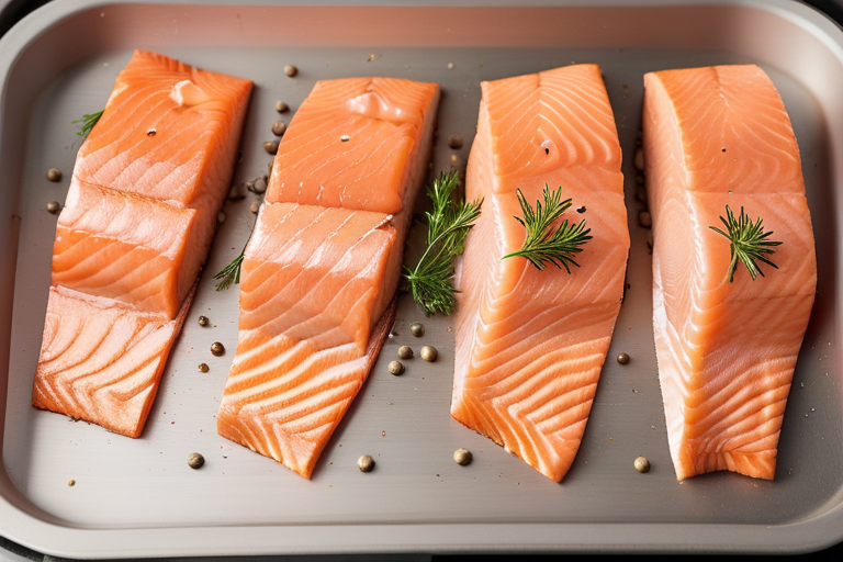 can u air fry frozen salmon